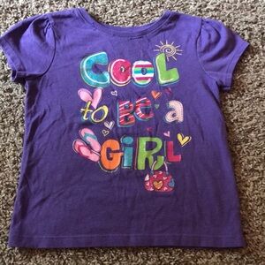 Garanimals Purple Short Sleeve Top